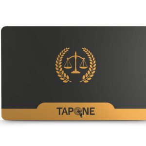 Lawyer Card – Digital Business Card | NFC-Enabled | QR Support | PVC base