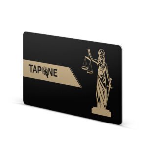 Lawyer Card – Digital Business Card | NFC-Enabled | QR Support | PVC base