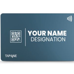 CA Card -Professional Business Card | NFC-enabled | QR Support | PVC base