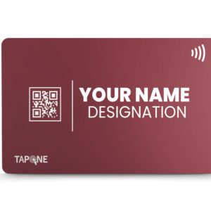 CA Card -Professional Business Card | NFC-enabled | PVC base | QR Support