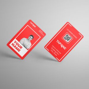 Business Card for instant sharing | QR Support | NFC-enabled | PVC base