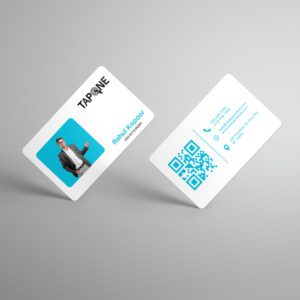 Business Card for instant sharing | QR Support | PVC base | NFC-enabled