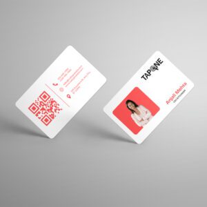 Business Card for instant sharing | QR Support | NFC-enabled | PVC base