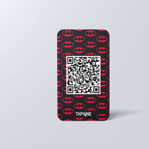 Batman – Superhero Visiting Card | QR Support | NFC-enabled | PVC base