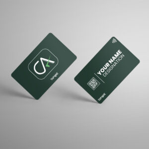 CA Card -Professional Business Card | PVC base | NFC-enabled | QR Support