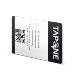 Business Card for instant sharing | QR Support | NFC-enabled | PVC base