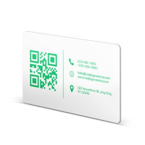 Business Card for instant sharing | PVC base | QR Support | NFC-enabled